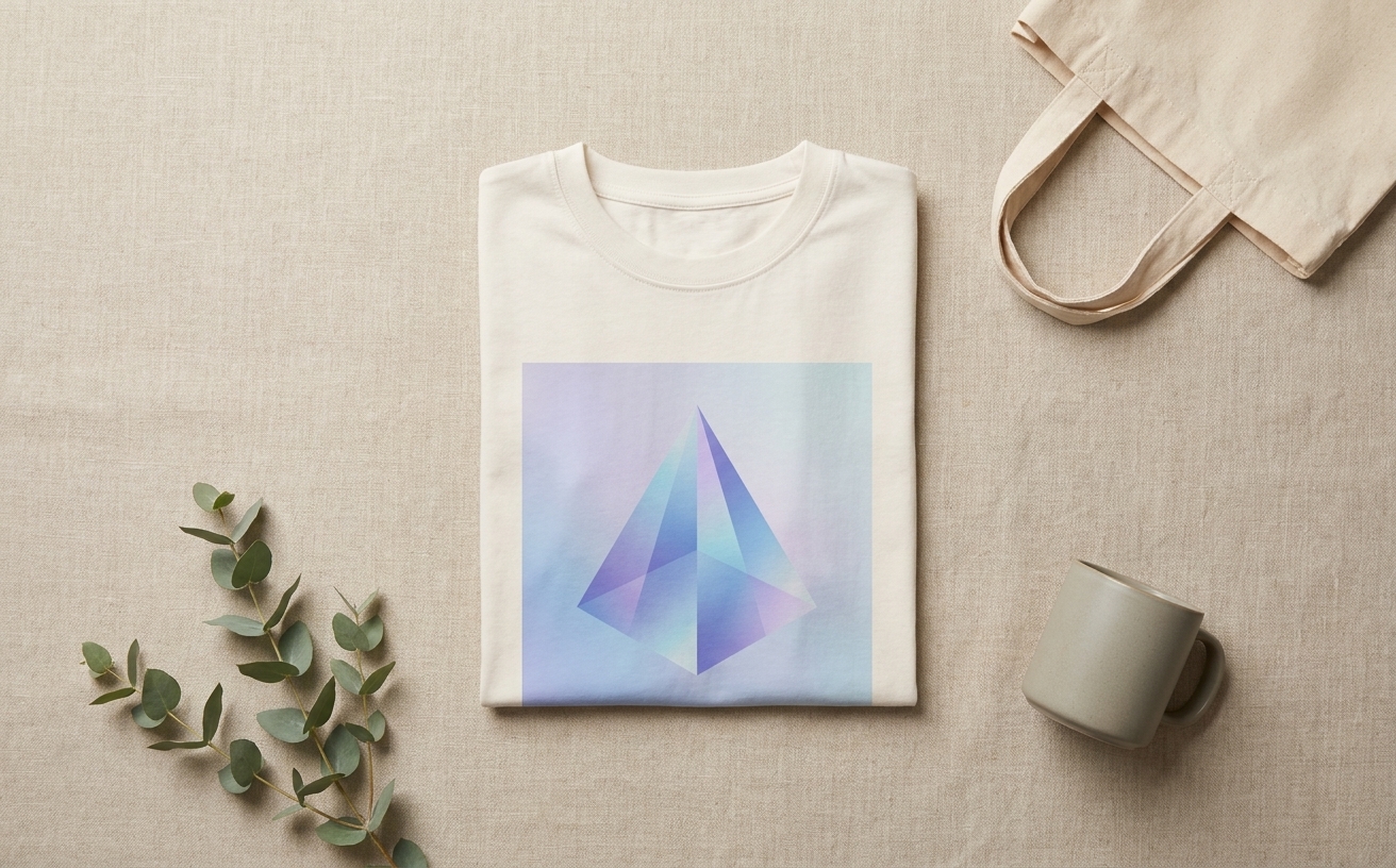 Original apparel and goods laid flat